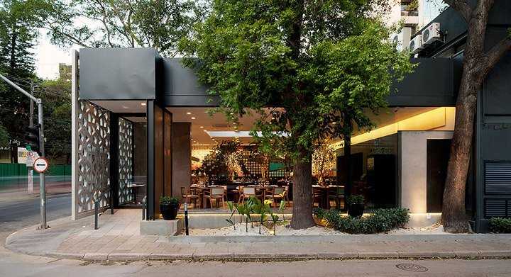 Фасад кафе: варианты стилей, материалы, рекомендации